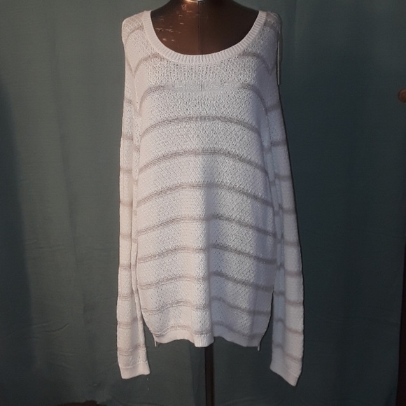 ** Lauren Conrad Antique Romance Sweater Gardenia - Picture 3 of 8